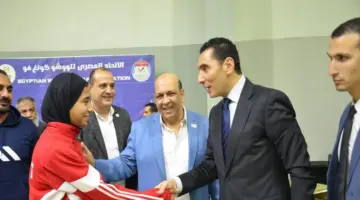 عقب إنجاز بطولة العالم.. وزير الرياضة يدعم أبطال الووشو كونغ فو بستاد القاهرة